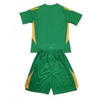 Camiseta Italia Portero Segunda Equipación Replica Eurocopa 2024 para niños mangas cortas (+ Pantalones cortos)